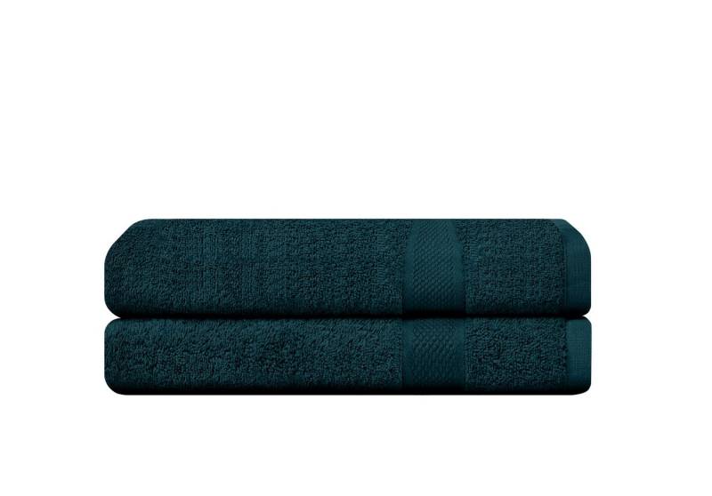 Camry Handtuch Set Badetücher 70x140 cm und Handtücher 50x100 cm - weich & saugstark, dick, mit schöner Rundum-Bordüre von Camry