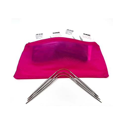 Camtiac addiCraSyTrio Strumpfstricknadel-Set 4,0 & 4,5 ADDI Crasy Trio Rundstricknadel von Camtiac