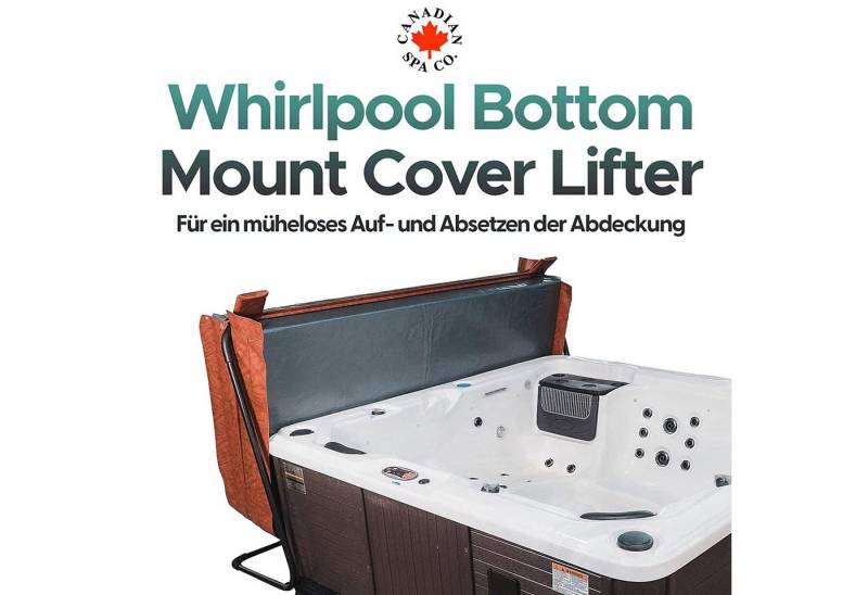 Canadian Spa GmbH Pool-Abdeckplane Abdeckhilfe bodenbefest., Hebevorrichtung für Whirlpoolabdeckung bis zu 240 cm breite Canadian Spa GmbH Pool-Abdeckplane Abdeckhilfe bodenbefest., Hebevorrichtung für Whirlpoolabdeckung bis zu 240 cm breite von Canadian Spa GmbH