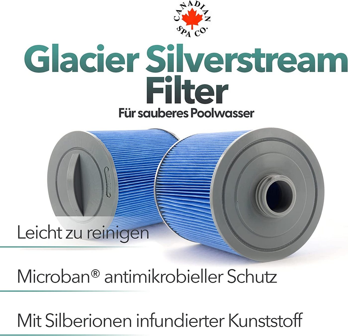 Canadian Spa GmbH Pool-Filterkartusche Glacier- Silverstream Filterkartuschen von Canadian Spa GmbH