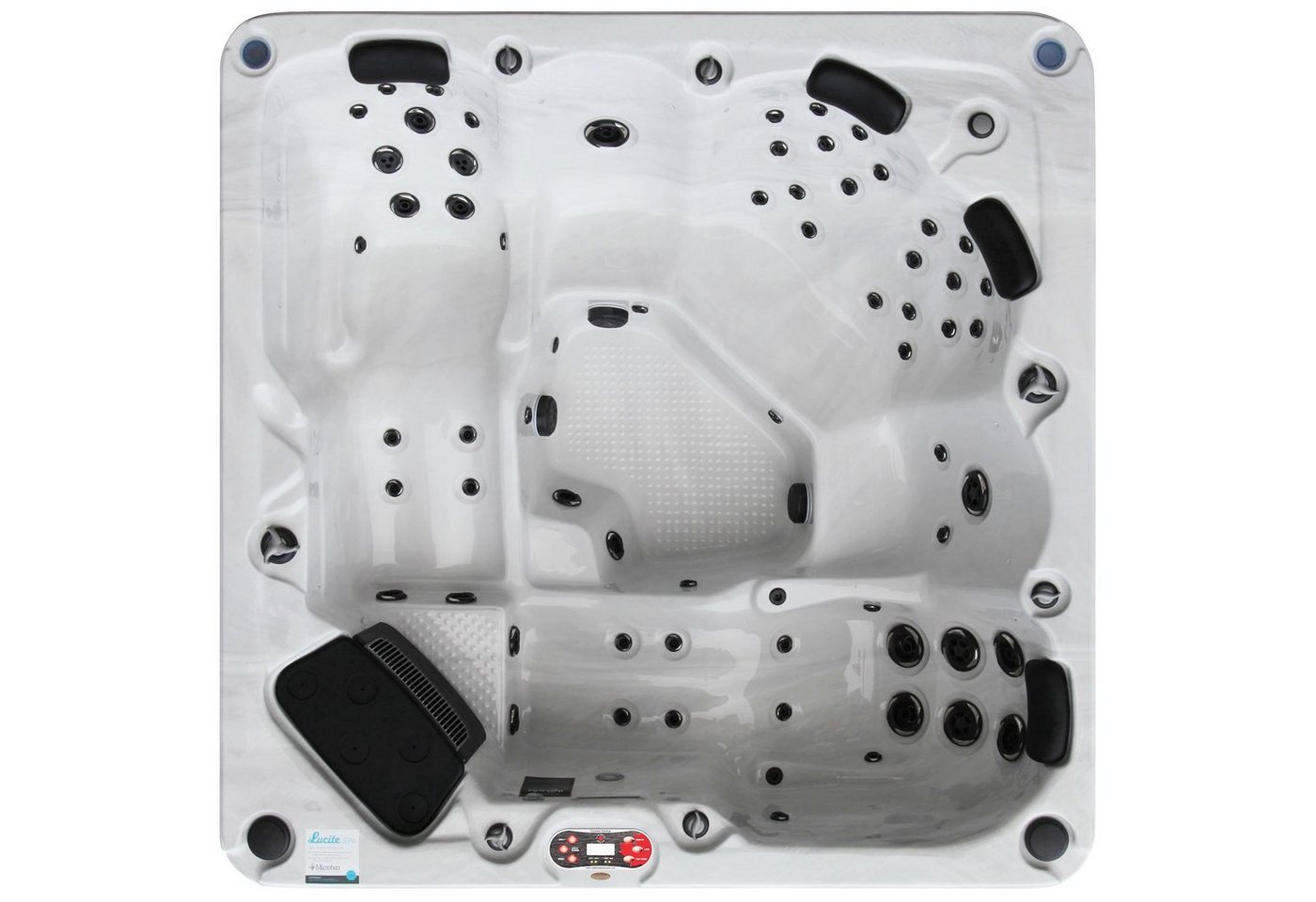 Canadian Spa GmbH Whirlpool Vancouver UV, 227 cm x 227 cm, für 6 Personen, Inkl. Ozon & UV, Audio & RGB LED Canadian Spa GmbH Whirlpool Vancouver UV, 227 cm x 227 cm, für 6 Personen, Inkl. Ozon & UV, Audio & RGB LED von Canadian Spa GmbH