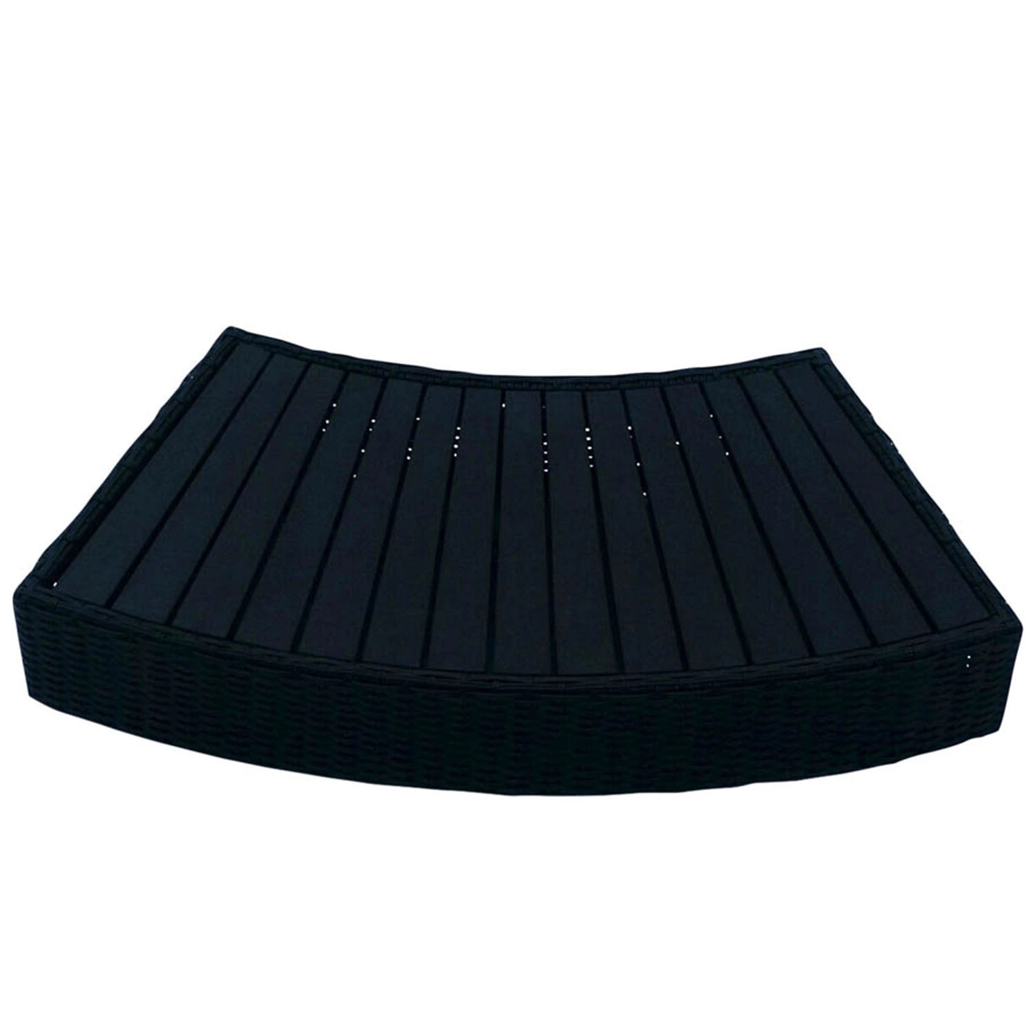 Canadian Spa Stufe Braun für runde Whirlpools 112 cm x 50 cm x 20 cm von Canadian Spa