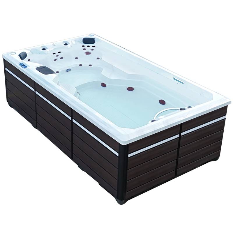 Canadian Spa Swim Spa St. Lawrence Sport 3 Personen 390 cm x 226 cm x 120 cm von Canadian Spa