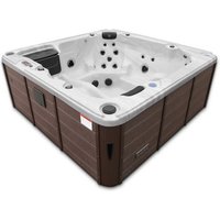 Canadian Spa Whirlpool »Thunder Bay AI«, 219 x 219 x 82 cm, 6 Personen, mit Soundsystem und LED - braun Canadian Spa Whirlpool »Thunder Bay AI«, 219 x 219 x 82 cm, 6 Personen, mit Soundsystem und LED - braun von Canadian Spa