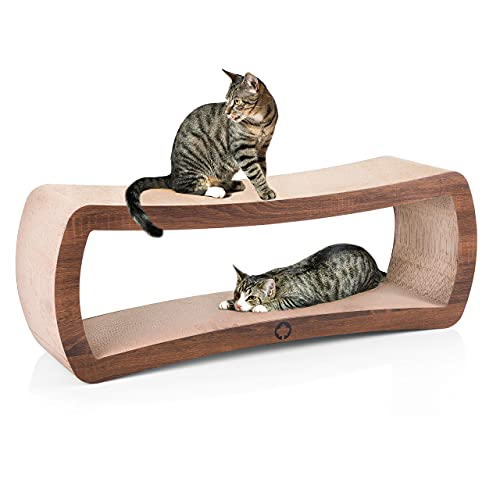 CanadianCat Company | Jumbo Lounge | Galaxy XXL | Walnuss Holzoptik von CanadianCat Company