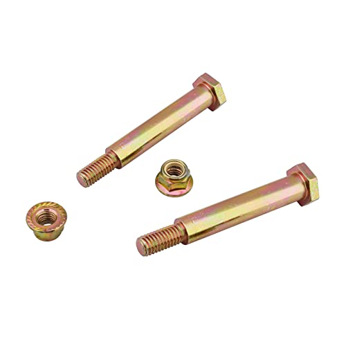 2 Sätze Deckradschraube mit Sicherungsmutter für Husqvarna Craftsman Poulan MTD Cub Cadet 137644 184219 193406 738-3056 938-3056 73930600 2 Sätze Deckradschraube mit Sicherungsmutter für Husqvarna Craftsman Poulan MTD Cub Cadet 137644 184219 193406 738-3056 938-3056 73930600 von Cancanle