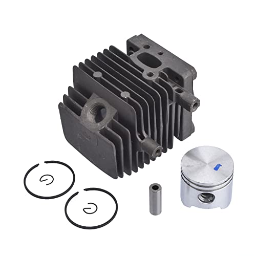 Cancanle 34mm Zylinder mit Kolben für STIHL FC85 FH75 KR85 SP85 SP85K KM85 KM85R HT70 HT75 KA85R HL75 HL75K FR85T FR85 FS75 FS80 FS80R FS85R FS85T FS85RX KW85 SP81 FC75 von Cancanle