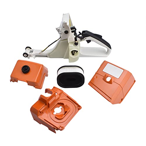 Cancanle Kraftstofftank hinterer Griff mit Luftfilter und Abdeckboden für STIHL MS440 044 Kettensäge von Cancanle