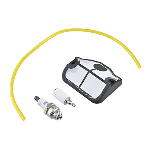 Cancanle Luft Filter Kraftstoff Schlauch Zündkerze Kit für Husqvarna 36 41 136 141 LE LE 137 e 142 e Kettensäge von Cancanle