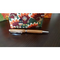 Tennessee Whiskey Barrel Slimline Kugelschreiber Mit Chrom Armaturen von CandCWoodturning