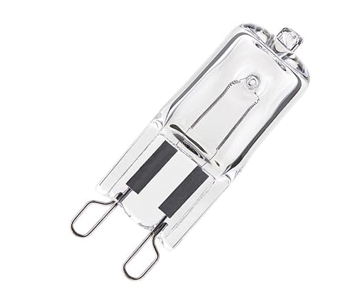 Candelastika - 3er-Pack Halogen G9 Stiftsockellampe 42 Watt dimmbar 220-240V 827 warmweiß 2700K / Halogen/Halogen Leuchtmittel/Halogen Lampe/Halogenstiftsockel G9 / Halogen G9 Candelastika - 3er-Pack Halogen G9 Stiftsockellampe 42 Watt dimmbar 220-240V 827 warmweiß 2700K / Halogen/Halogen Leuchtmittel/Halogen Lampe/Halogenstiftsockel G9 / Halogen G9 von Candelastika
