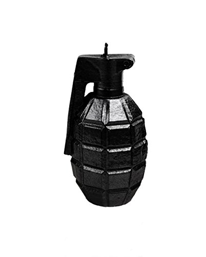 Groß Grenade Kerze | Höhe: 14,3 cm | Schwarz | Handgefertigt in der EU Groß Grenade Kerze | Höhe: 14,3 cm | Schwarz | Handgefertigt in der EU von Candellana