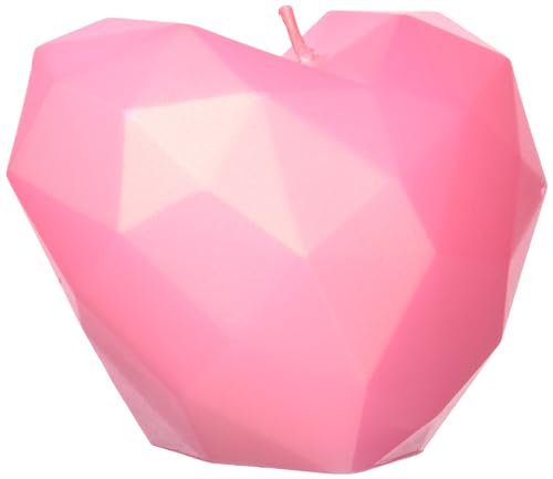 Candellana Heart Poly Kerze, Rosa Candellana Heart Poly Kerze, Rosa von Candellana