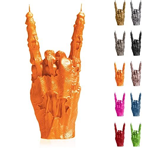 Candellana Zombie Deko Kerze - Zombie Hand Deko - Halloween Deko Hand - Gothic Deko - Grunge Deko Kerze - Heavy Metal Deko - Grunge Room Decor Zombie Hand RCK von Candellana