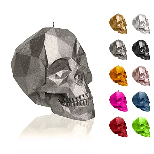 Candellana Skull Kerze Aesthetic 110 x 170 x 130 mm - Kerzen Aesthetic 3D - Candles Aesthetic - Dekorative Kerzen Geschenk - Aesthetic Candle - Dekokerze - Kerze Dekorativ - Candle Decoration von Candellana