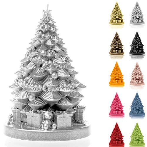 Candellana Christmass Tree with Gifts Kerze - Weihnachten Deko - Weihnachtsartikel - Deko Kerze - Weihnachtliche Kerzen - Weohnachtsgeschenk - Handgemachte Geschenke von Candellana