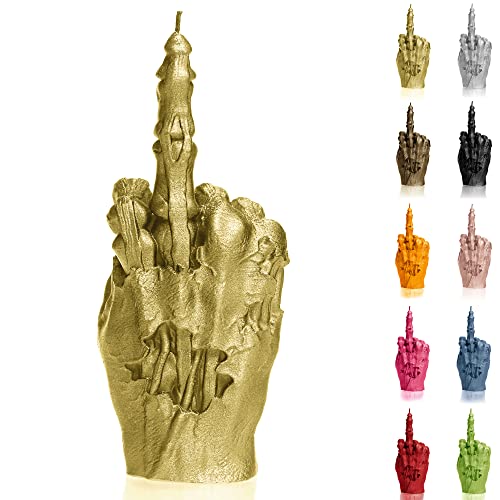 Candellana Zombie Deko Kerze - Zombie Hand Deko - Halloween Deko Hand - Gothic Deko - Grunge Deko Kerze - Heavy Metal Deko - Grunge Room Decor Zombie Hand FCK von Candellana