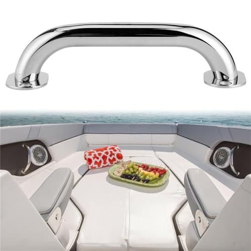 Handlauf Edelstahl Für Boote Und Jachten, 220mm Haltegriff Dusche Badewannengriff Hand Grip Marine Haltegriff Wandhalte Stützgriff Sicherheitsgriffe Für Bad Badewanne Dusche Senioren Und Kinder von Candeon