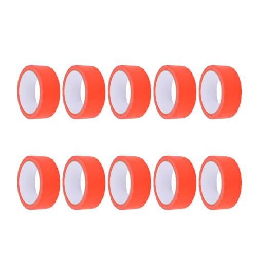 Candeon 10 Rollen Malerband, Rotes Abdeckband, Farbband für Mehrere Oberflächen, 1,37 Zoll X 22 Yards Masking Master Tape, Leicht zu Entfernendes Malerband für Fliesen, Glas, Holz, Candeon 10 Rollen Malerband, Rotes Abdeckband, Farbband für Mehrere Oberflächen, 1,37 Zoll X 22 Yards Masking Master Tape, Leicht zu Entfernendes Malerband für Fliesen, Glas, Holz, von Candeon