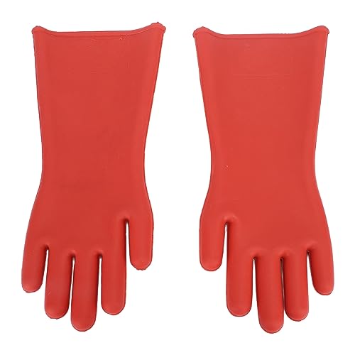 Candeon Isolierhandschuhe, Elektriker Handschuhe Isolierende Gummihandschuhe, 12 Kv Klasse 00 Elektro Handschuhe Elektriker Arbeitshandschuhe Lineman Handschuhe Elektrisch Isolierte Handschuhe von Candeon