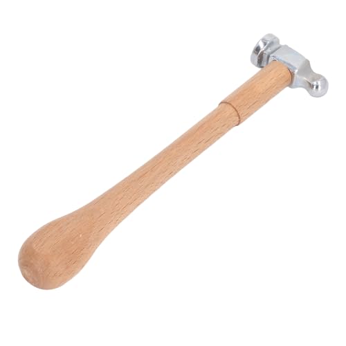 Candeon Kugelhammer, Ziselierhammer Zweiseitiger Chasing Hammer Schmuckherstellung Hämmer, Kugel Pein Hammer Schmuck Mini Hammer Runder Hammer Mit Holzgriff Für Schmuckherst, DIY Handwerk von Candeon