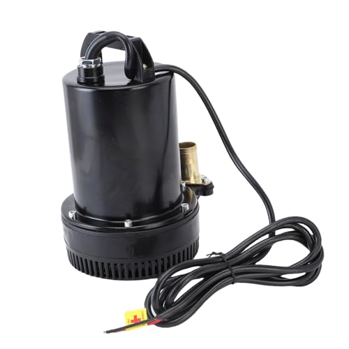 Candeon Tauch Wasserpumpe, Dc 24V 220W 26ft Hubpumpe Utility Pump Transfer Pumpe, Solar Elektrische Wasserpumpe Edelstahl Tauch Pumpe für Landwirtschaft Liche Garten Bewässerungs von Candeon