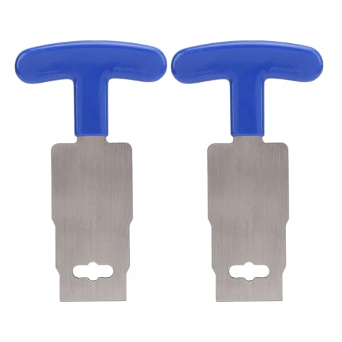 Candeon Tool Zur Entfernung von Pool -Stecker, 2pcs Pool Augapfel -Sitzentfernung, Edelstahl -Stahlpool -Return -Anpassungsstrahlentfernungswerkzeug mit Gummihandle für SP1419A -SP1419E von Candeon