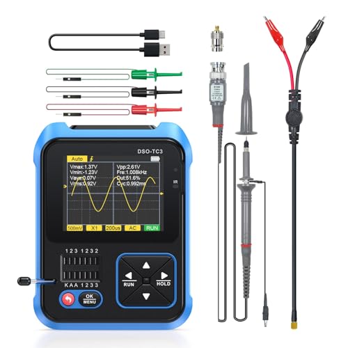 DSO-TC3 3-in-1 tragbarer digitaler Handoszilloskop-Transistortester-Signalgenerator von Candeon