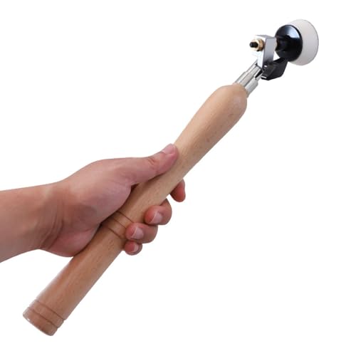 Handwerkzeug-Set für Schüsselschleifer, Holzdrehmaschine, Schleifwerkzeuge, Schüsselschleifwerkzeug, Holzschleifer, Holzschüsselschleifer mit 2,5 Cm und 5,1 Cm Pads, 50 von Candeon