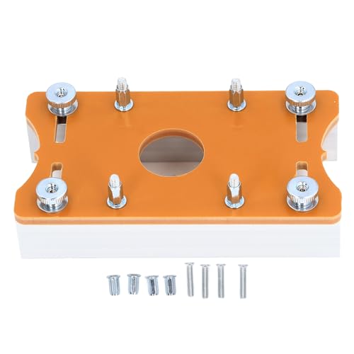 Holzfräserbasis, Holz-Router-Basis Locator Holzfräser Werkzeug Schlitzhalterung, Kompakt Router Schlitzhalterung Aluminiumlegierung Planfräsvorrichtung Für 65 Mm Fräser von Candeon