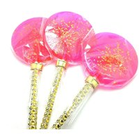 12 Grosse Fun Pop Lollies Mit Gold Glitter Und Bling Sticks - Hochzeitsgeschenke von CandiedCakes