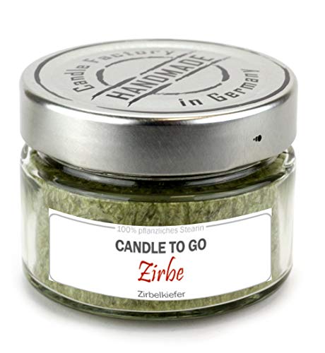 Candle Factory CANDLE TO GO mit Duft Zirbe von Candle Factory