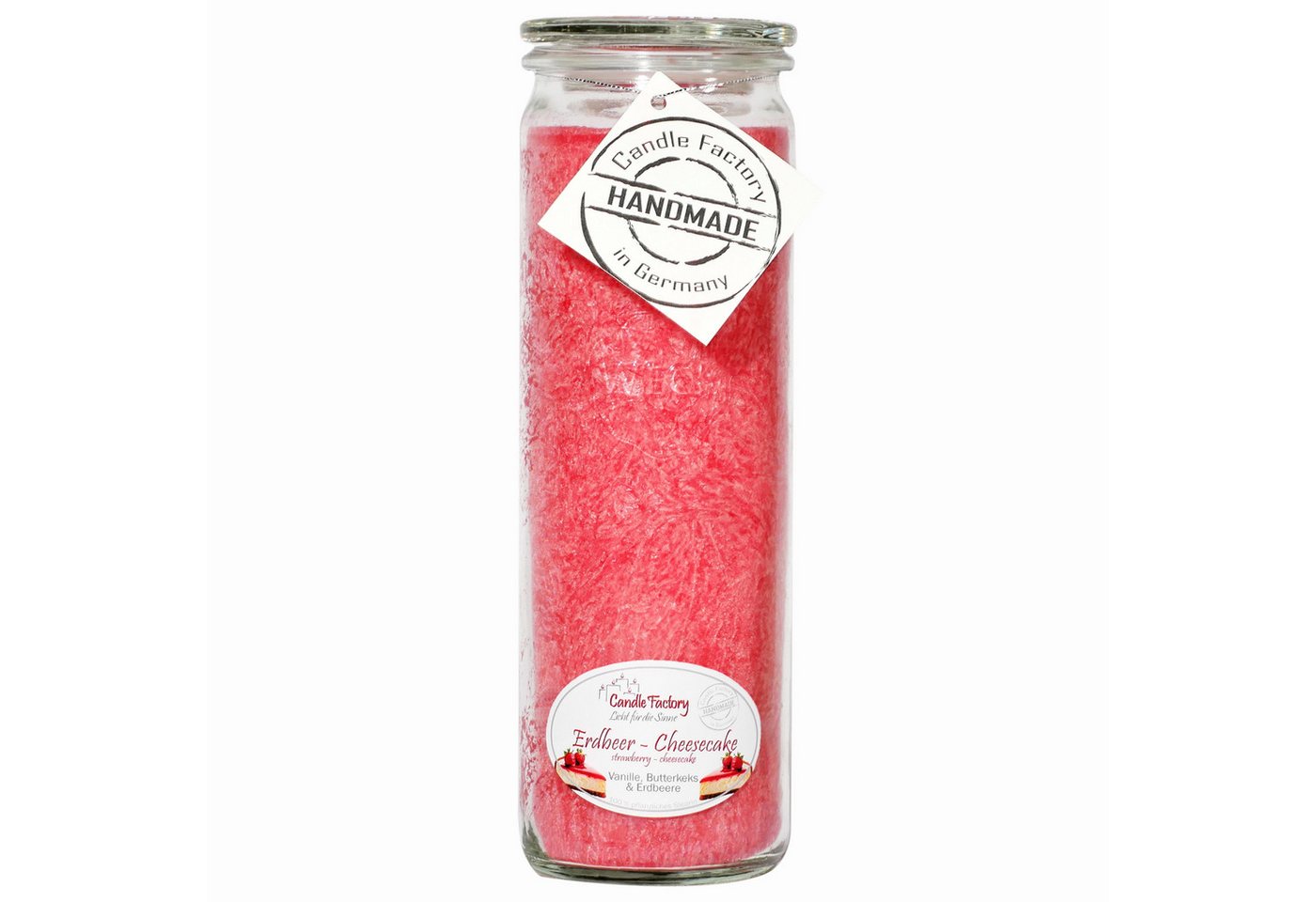 Candle Factory Duftkerze Candle Factory Big Jumbo Erdbeer-Cheesecake Duftkerze Dekokerze 306174 Candle Factory Duftkerze Candle Factory Big Jumbo Erdbeer-Cheesecake Duftkerze Dekokerze 306174 von Candle Factory
