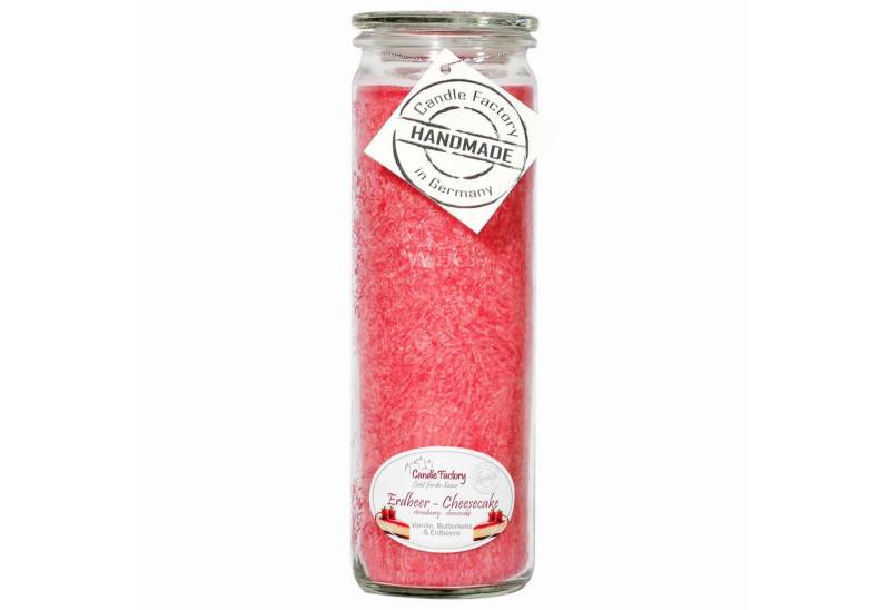 Candle Factory Duftkerze Candle Factory Big Jumbo Erdbeer-Cheesecake Duftkerze Dekokerze 306174 von Candle Factory