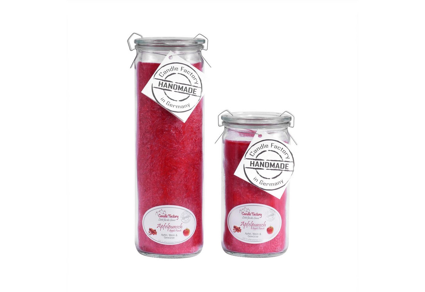 Candle Factory Duftkerze Candle Factory Kerzen-Set Apfelpunsch Big + Mini Jumbo Duftkerze Candle Factory Duftkerze Candle Factory Kerzen-Set Apfelpunsch Big + Mini Jumbo Duftkerze von Candle Factory