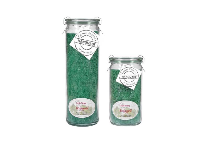 Candle Factory Duftkerze Candle Factory Kerzen-Set Birkenwald Big + Mini Jumbo Duftkerze von Candle Factory