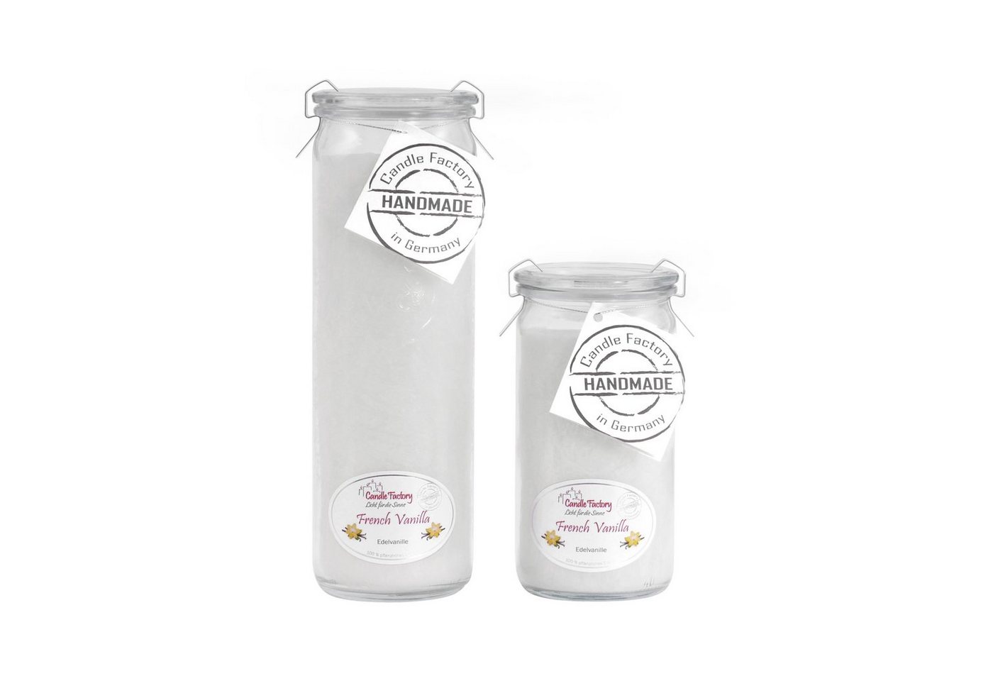 Candle Factory Duftkerze Candle Factory Kerzen-Set French Vanilla Big + Mini Jumbo Duftkerze von Candle Factory