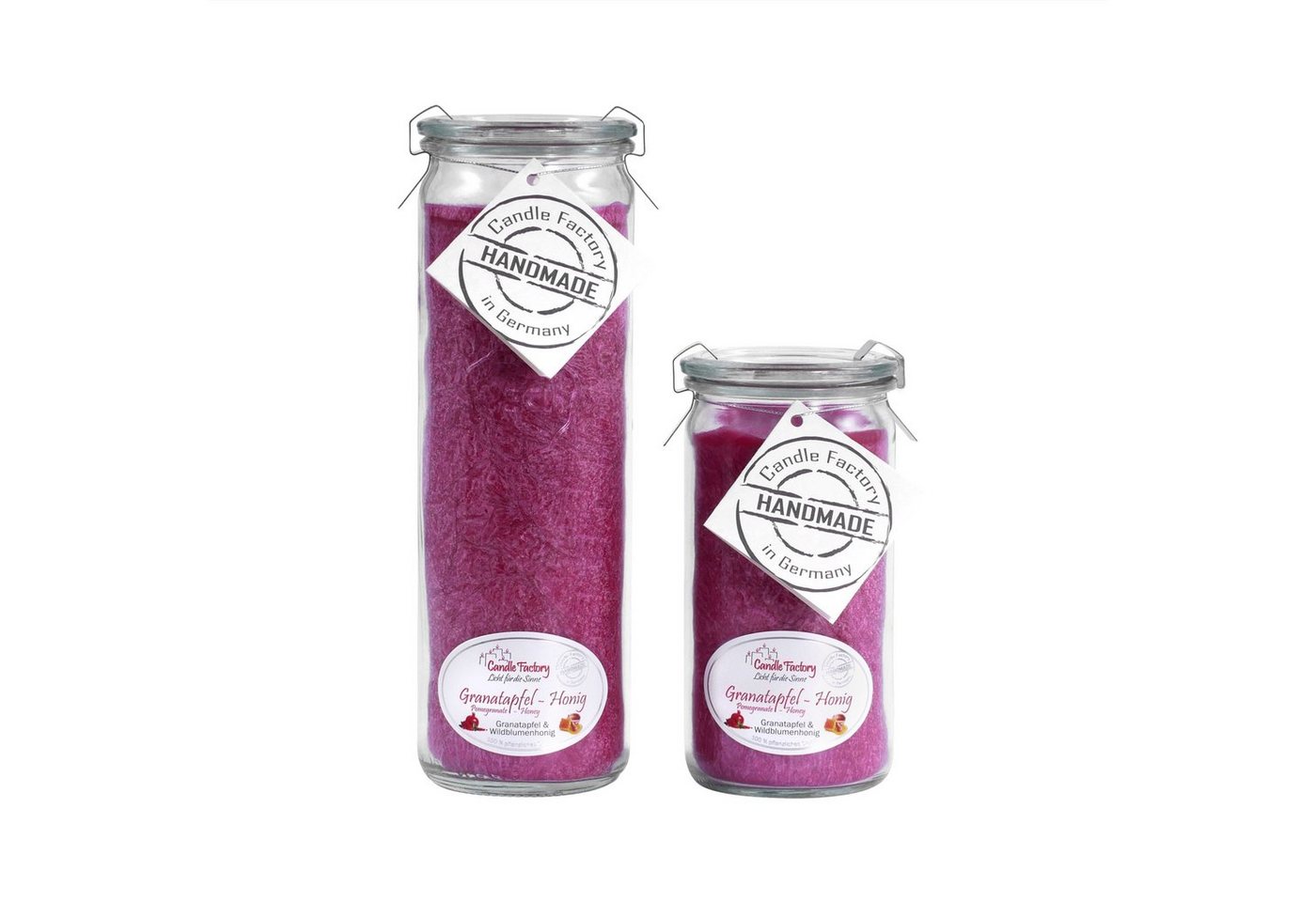 Candle Factory Duftkerze Candle Factory Kerzen-Set Granatapfel-Honig Big + Mini Jumbo Candle Factory Duftkerze Candle Factory Kerzen-Set Granatapfel-Honig Big + Mini Jumbo von Candle Factory