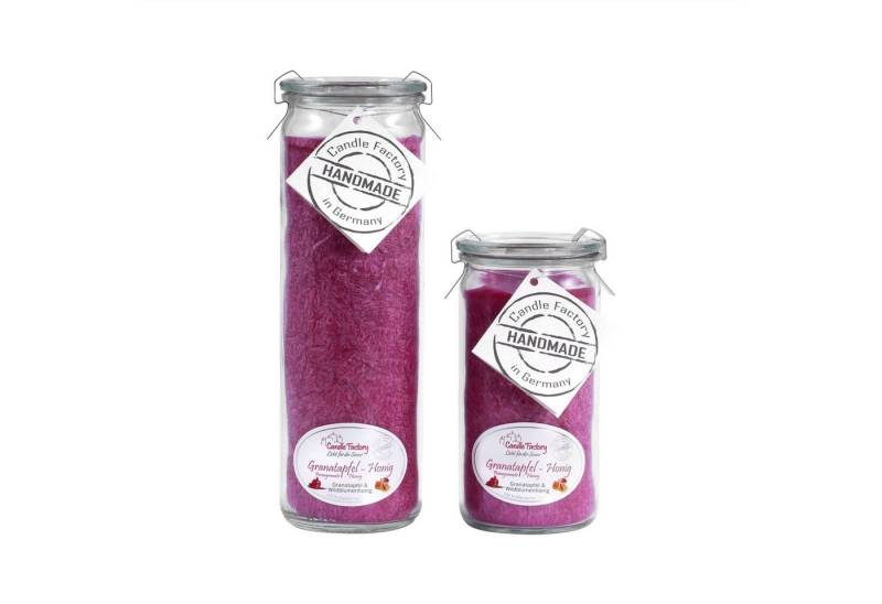 Candle Factory Duftkerze Candle Factory Kerzen-Set Granatapfel-Honig Big + Mini Jumbo von Candle Factory