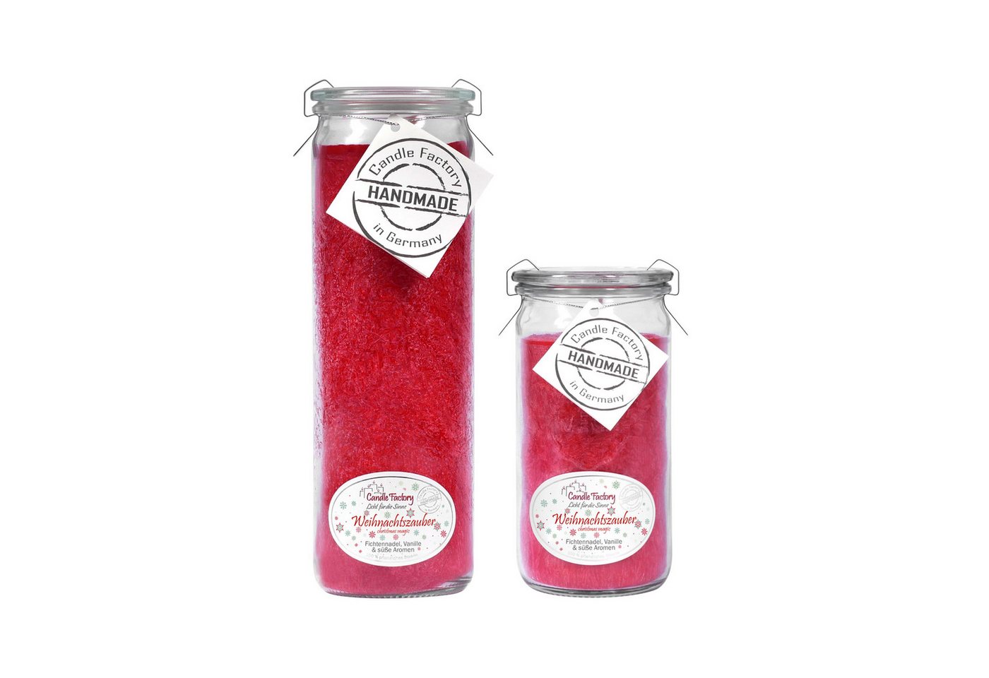 Candle Factory Duftkerze Candle Factory Kerzen-Set Weihnachtszauber Big + Mini Jumbo Duftkerze von Candle Factory