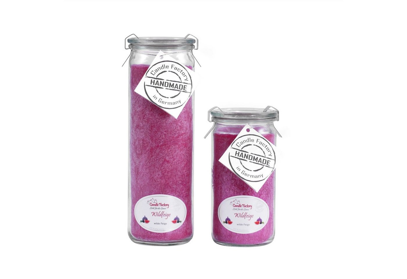Candle Factory Duftkerze Candle Factory Kerzen-Set Wildfeige Big + Mini Jumbo Duftkerze von Candle Factory