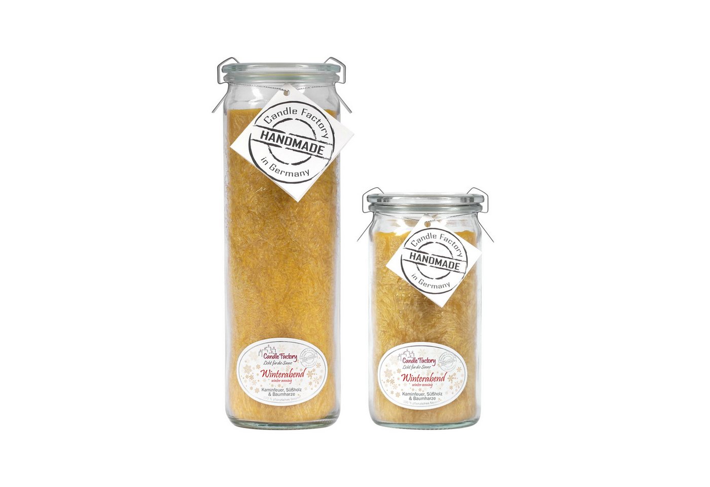 Candle Factory Duftkerze Candle Factory Kerzen-Set Winterabend Big + Mini Jumbo Duftkerze Candle Factory Duftkerze Candle Factory Kerzen-Set Winterabend Big + Mini Jumbo Duftkerze von Candle Factory