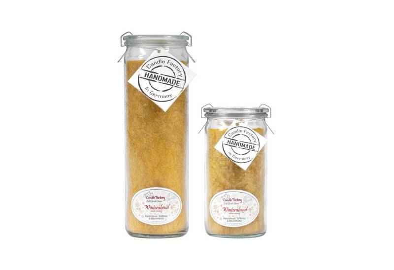 Candle Factory Duftkerze Candle Factory Kerzen-Set Winterabend Big + Mini Jumbo Duftkerze von Candle Factory