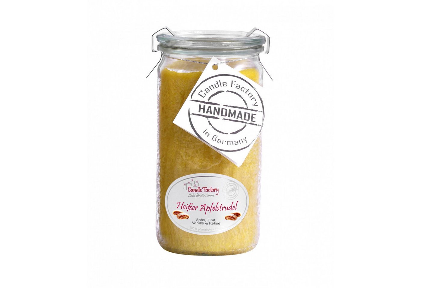 Candle Factory Duftkerze Candle Factory Mini Jumbo Heißer Apfelstrudel Duftkerze Dekokerze Candle Factory Duftkerze Candle Factory Mini Jumbo Heißer Apfelstrudel Duftkerze Dekokerze von Candle Factory