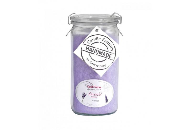 Candle Factory Duftkerze Candle Factory Mini Jumbo Lavendel Duftkerze Dekokerze 307-042 von Candle Factory