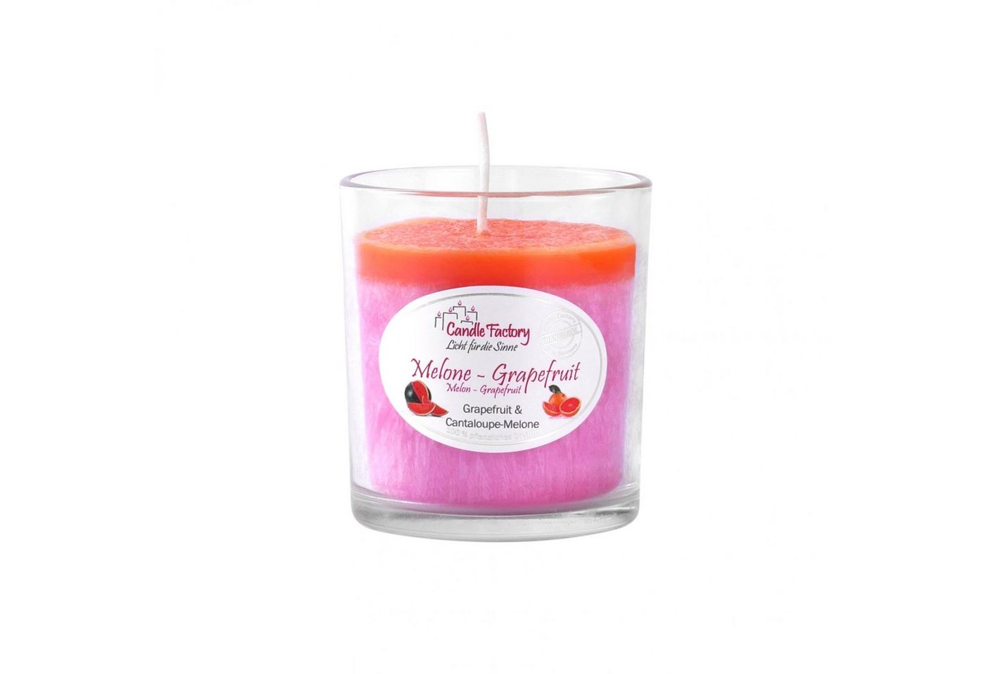 Candle Factory Duftkerze Candle Factory Party Light Kerze Melone-Grapefruit Duftkerze 201135 Candle Factory Duftkerze Candle Factory Party Light Kerze Melone-Grapefruit Duftkerze 201135 von Candle Factory