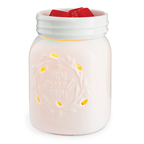 Mason Jar Illumination Fragrance Warmer by Candle Warmers Etc. von Candle Warmers Etc