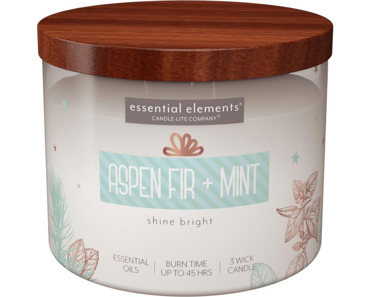 Candle-lite™ Duftkerze Duftkerze Aspen Fir & Mint - 418g (1.tlg) von Candle-lite™