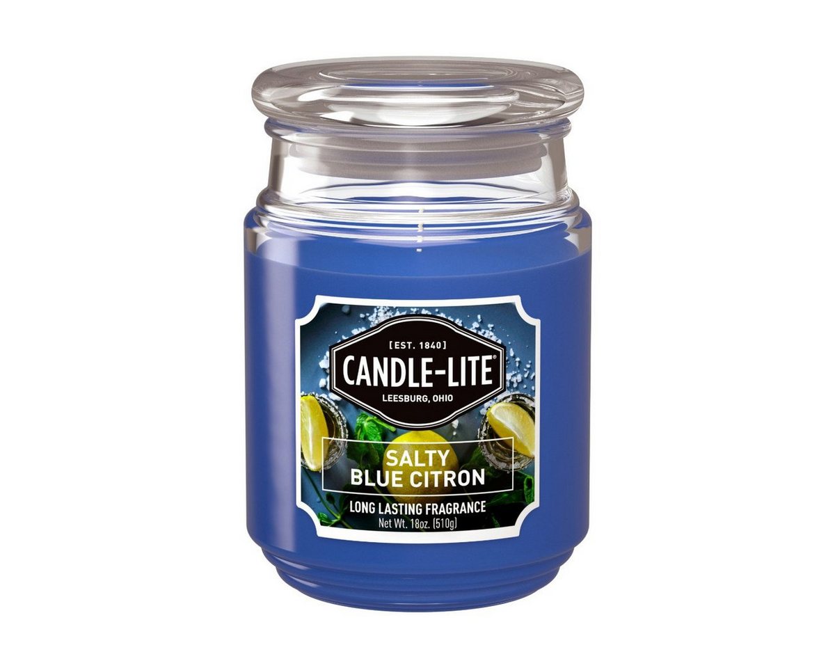 Candle-lite™ Duftkerze Duftkerze Salty Blue Citron - 510g (Einzelartikel) von Candle-lite™