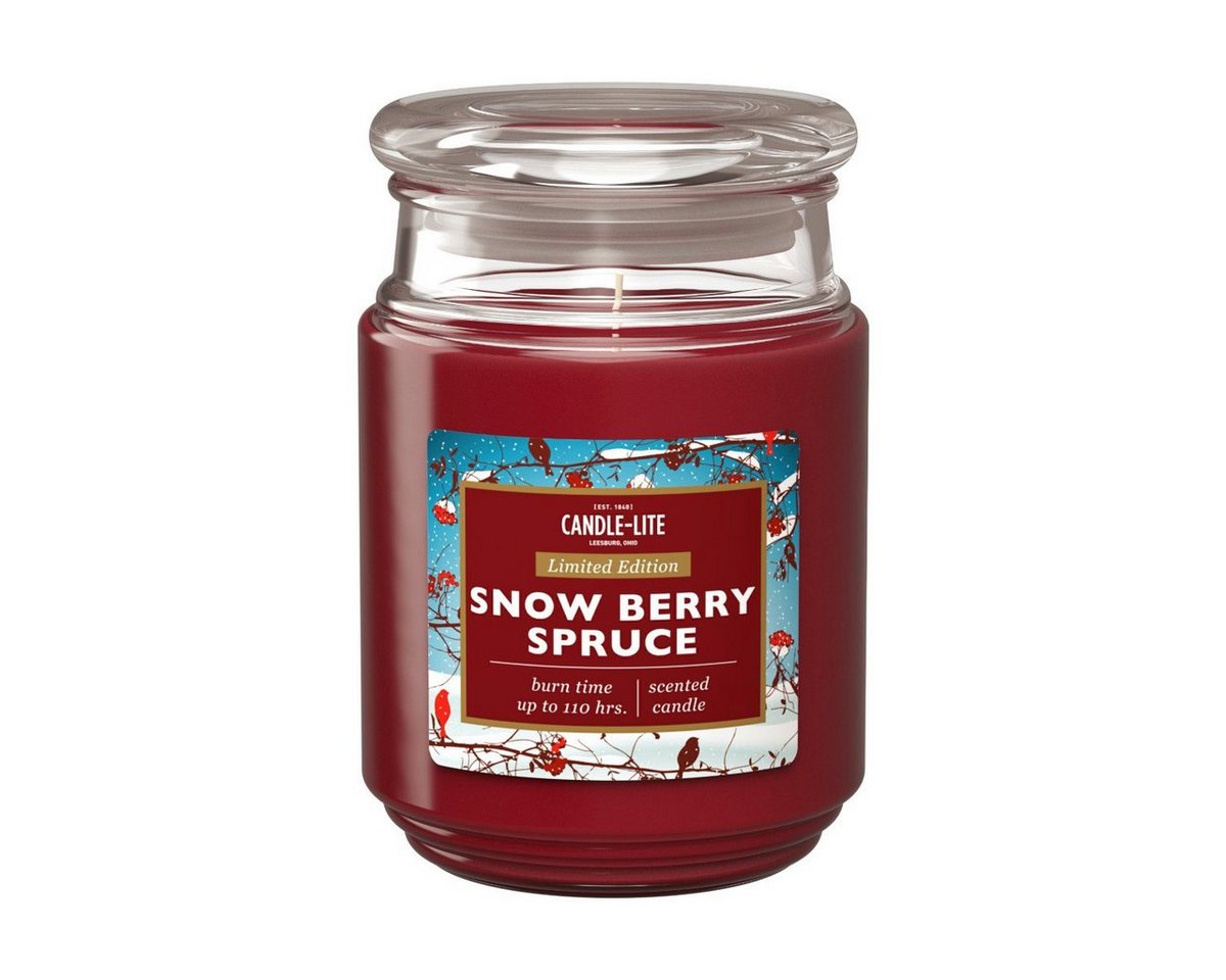 Candle-lite™ Duftkerze Duftkerze Snow Berry Spruce - 510g (Einzelartikel) von Candle-lite™